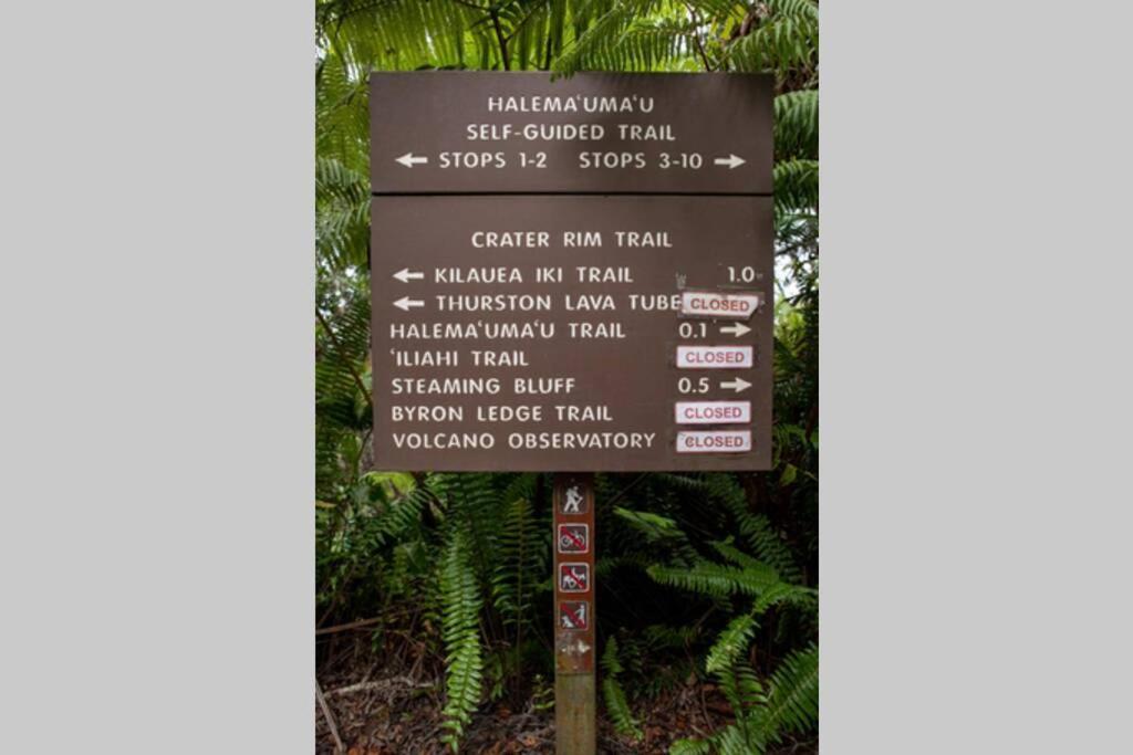 Ola'A House By Volcano Heritage Cottages Exteriör bild